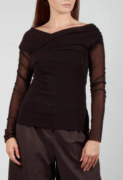 Draped Mesh Top in Java