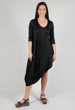 Draper Dress in Black
