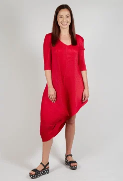 Draper Dress in Red
