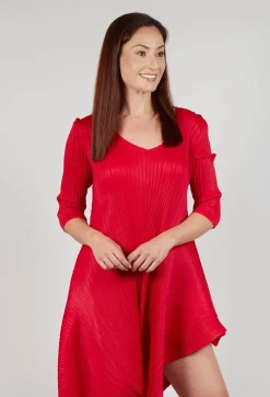 Draper Dress in Red