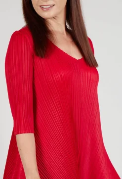 Draper Dress in Red