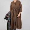 Dress Dalia in Brown