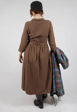 Dress Dalia in Brown