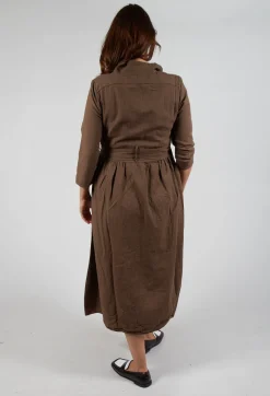 Dress Dalia in Brown