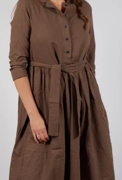 Dress Dalia in Brown