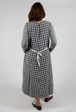 Dress Dea in Grey Check