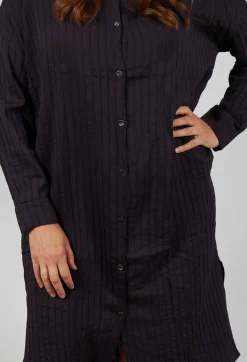 Dress Deodata in Plum