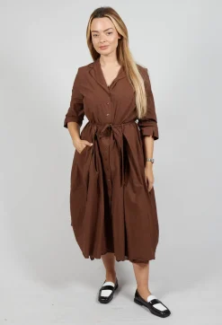 Dress Doralice in Cinnamon