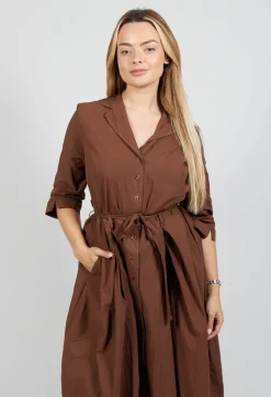 Dress Doralice in Cinnamon