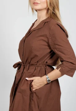 Dress Doralice in Cinnamon