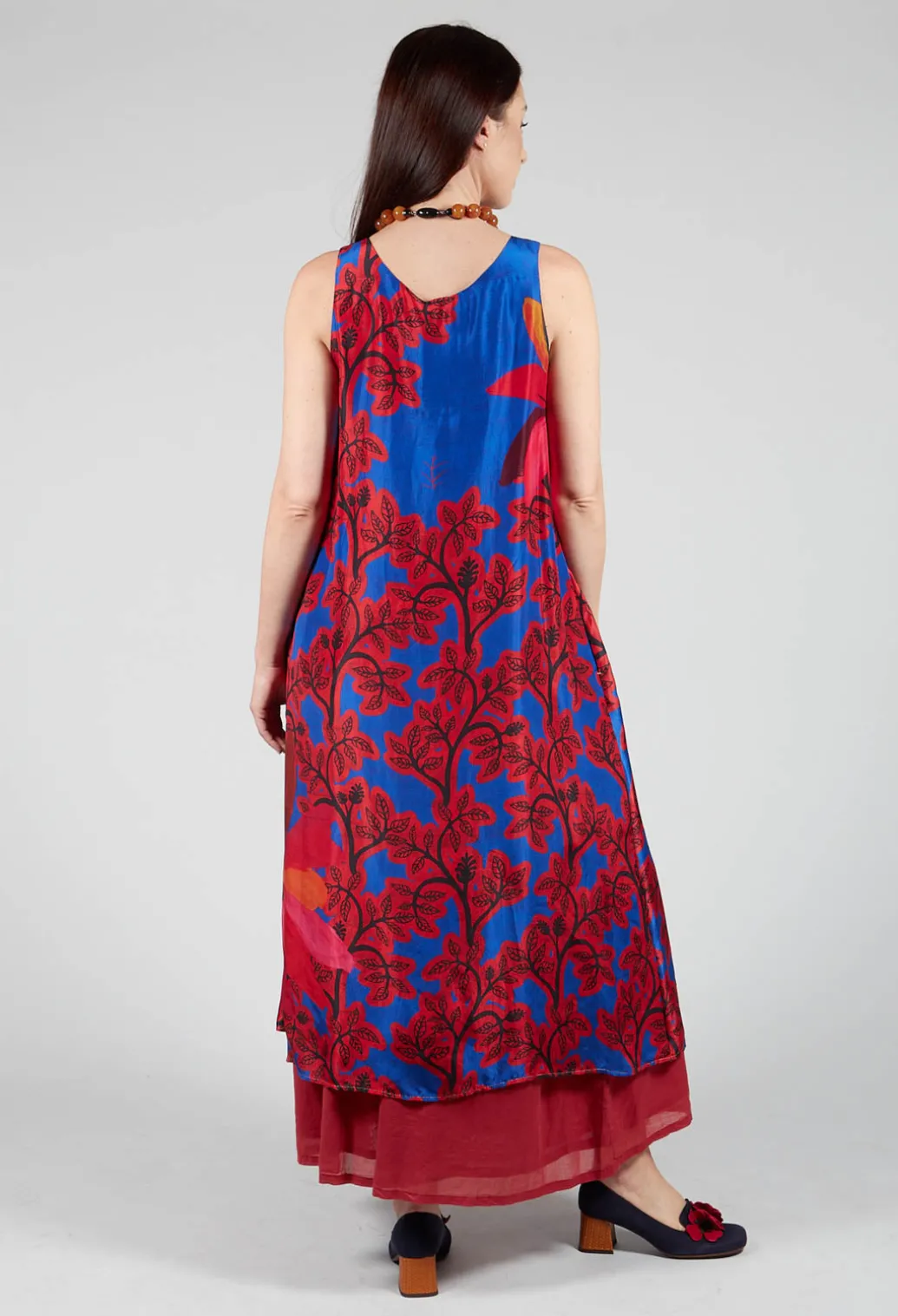 Dress Gardenia Blossom in Multicolour