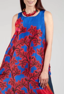 Dress Gardenia Blossom in Multicolour