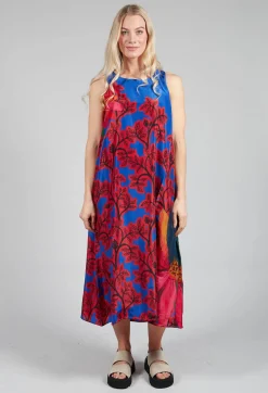 Dress Gardenia Blossom in Multicolour