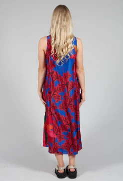 Dress Gardenia Blossom in Multicolour