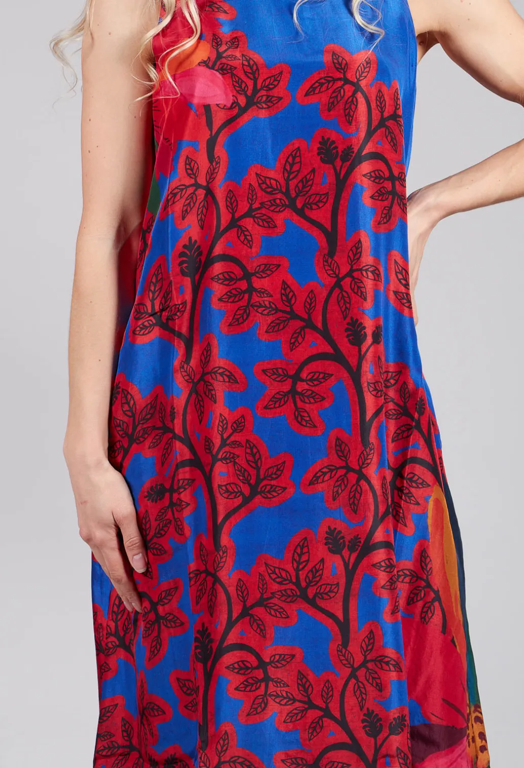 Dress Gardenia Blossom in Multicolour