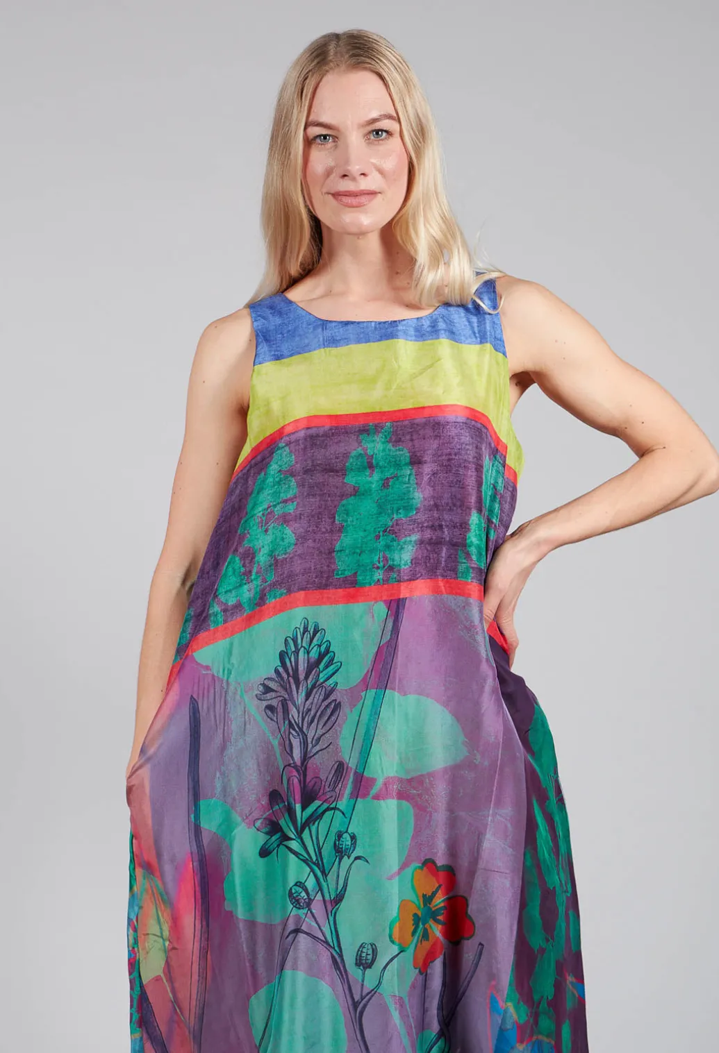 Dress Gardenia Eucalyptus in Multicolour