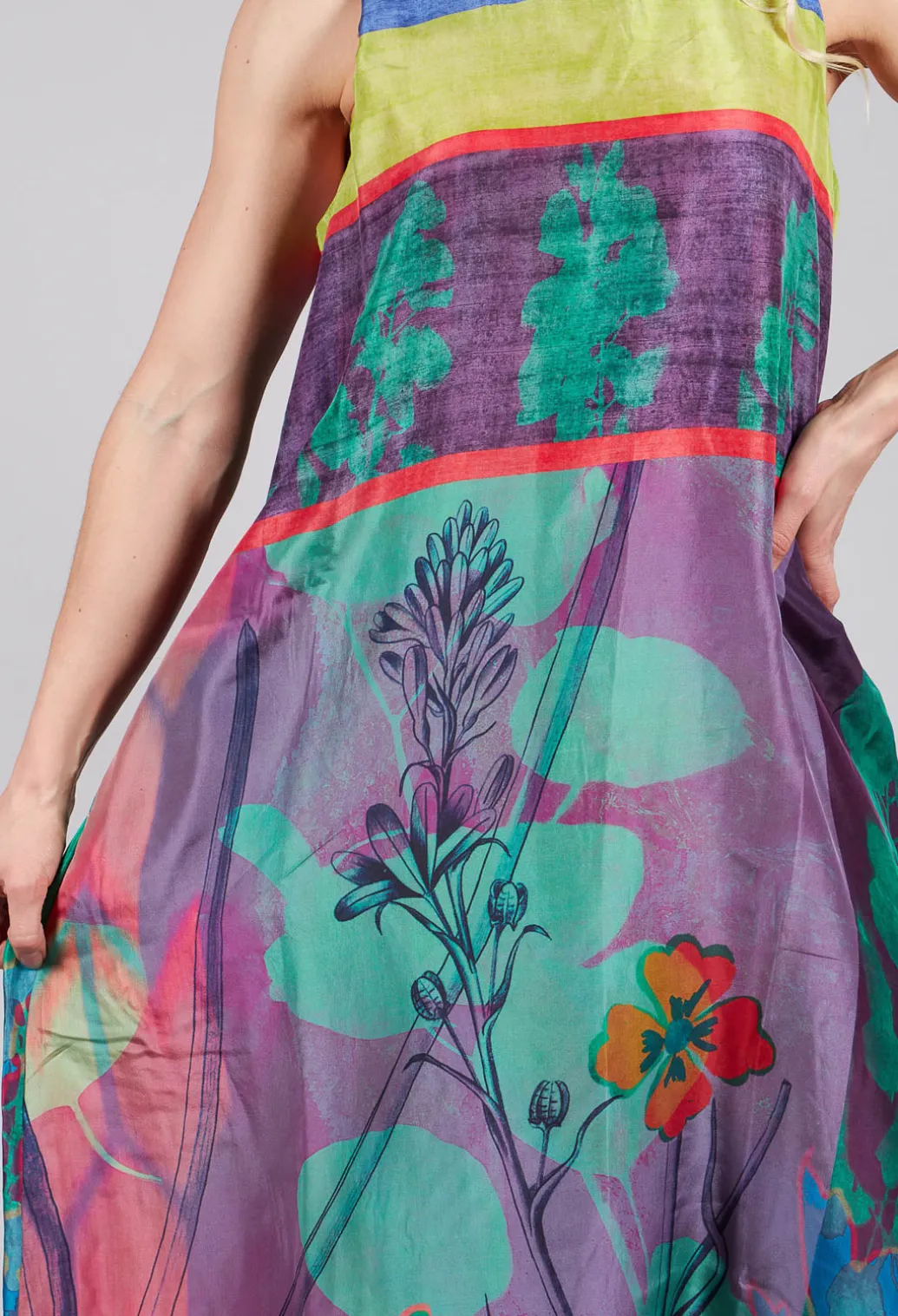 Dress Gardenia Eucalyptus in Multicolour