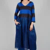 Dress Maxy Vichy Amparo Blue in Blue