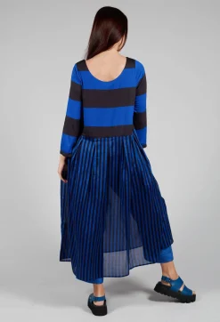 Dress Maxy Vichy Amparo Blue in Blue