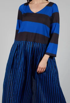 Dress Maxy Vichy Amparo Blue in Blue