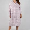 Dress Print Dorinda in Fucshia Checks