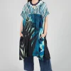 Dress Selkie Black Dongo in Blue