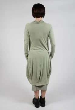 Dress with Placed Print in Defender Shiny Print