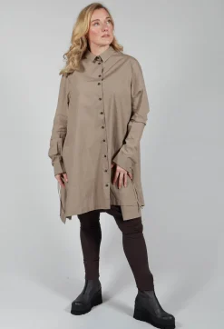 Drop Crotch Leggings in Brown