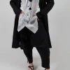 Drop Crotch Trouser in Black