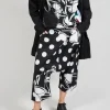 Drop-Crotch Polka Dot in Original Black