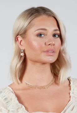 Droplet Necklace in Gold