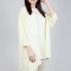 Drop-Shoulder Flow Blouse in Lilly 50% Cloud