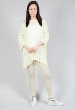 Drop-Shoulder Flow Blouse in Lilly 50% Cloud