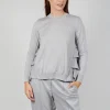 Dual Fabric Jumper in Perla