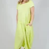 Dual Fabric T Shirt Dress in Sun Print