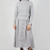 Dual Jumper Shirt Dress in Perla
