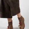 Dual Strap Boot in Brown