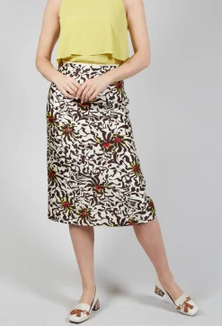 Duchesse Skirt in Botanic Zebra Print