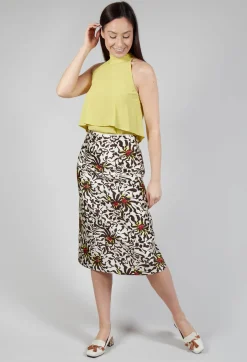 Duchesse Skirt in Botanic Zebra Print