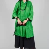 Dunia Dress in Dark Green