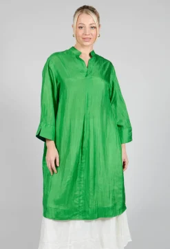 Dunia Dress in Dark Green