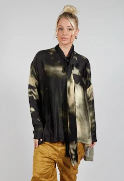 Dusk Shirt in Shadow Black