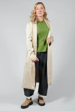 Duster Coat in Sabbia-Sand