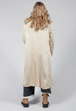 Duster Coat in Sabbia-Sand