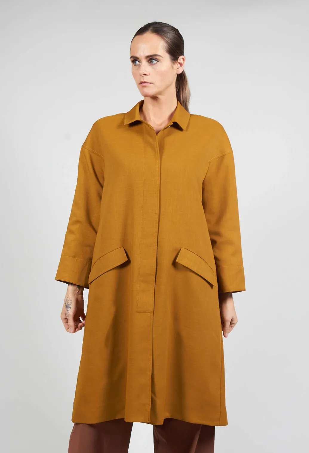 Duster Coat in Savannah
