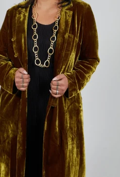 Edda Coat in Moss