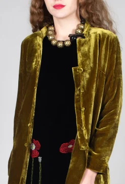 Edda Coat in Moss