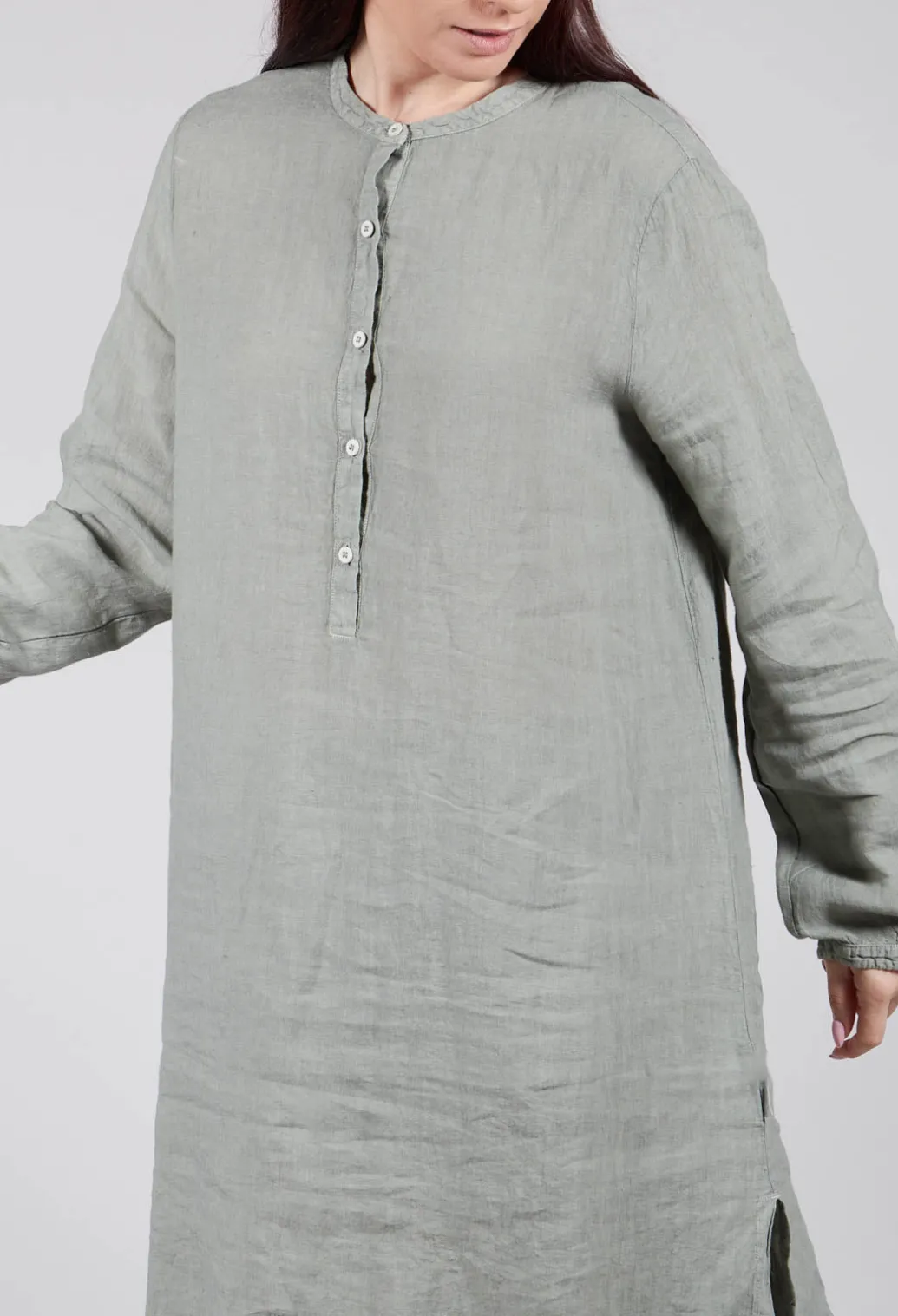 Ede Dress in Eucalyptus