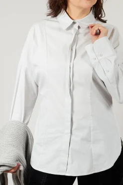 Edi Blouse in Fog
