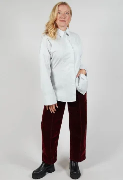 Edi Blouse in Fog